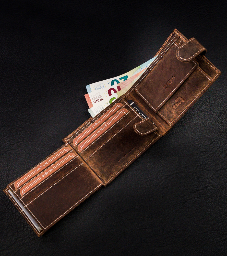 Кошелек мужской Buffalo Wild RM-05L-BAW-T-1495 Brown Кошелек мужской Buffalo Wild RM-05L-BAW-T-1495 Brown